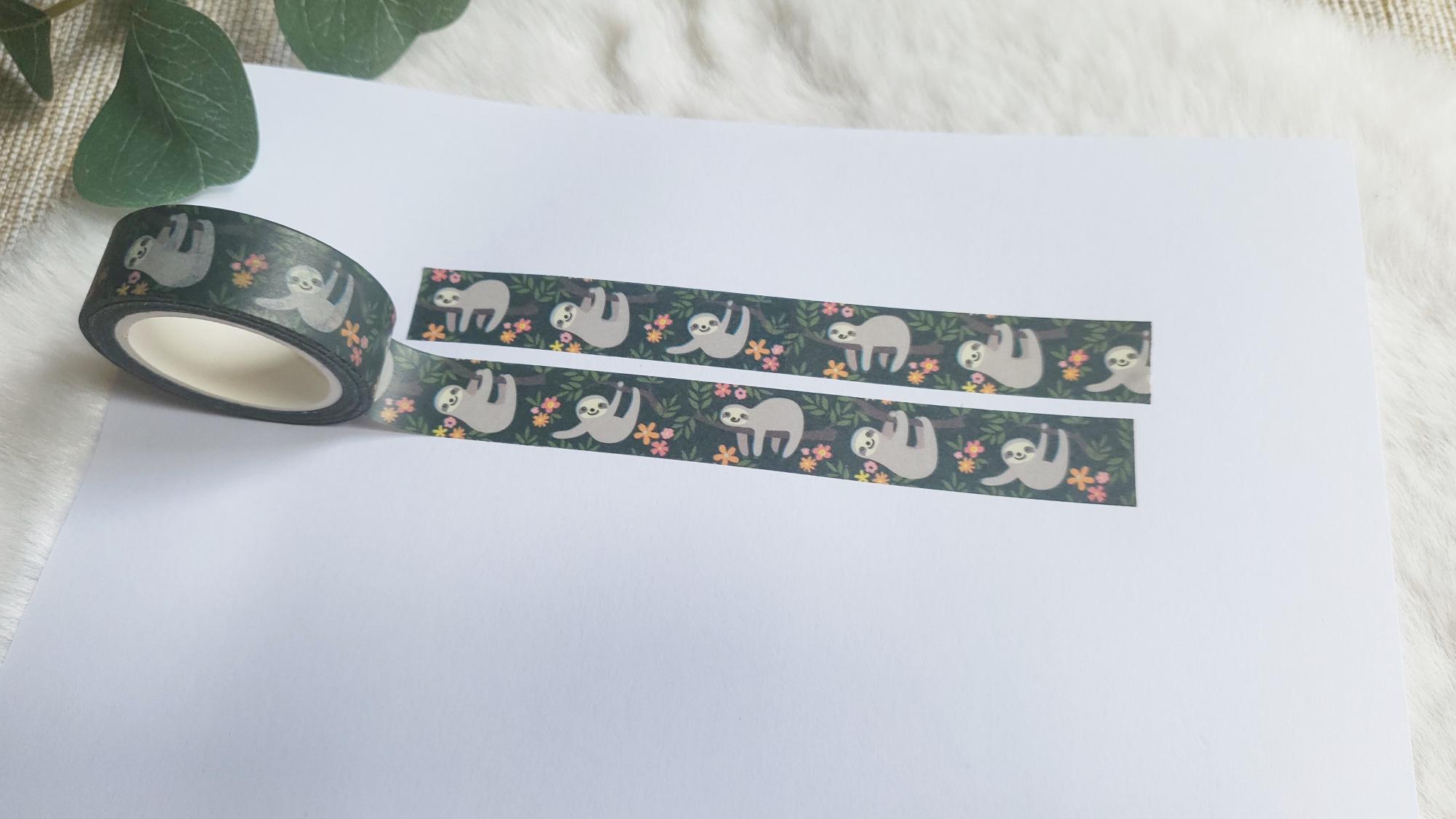 Washi Tape Faultier